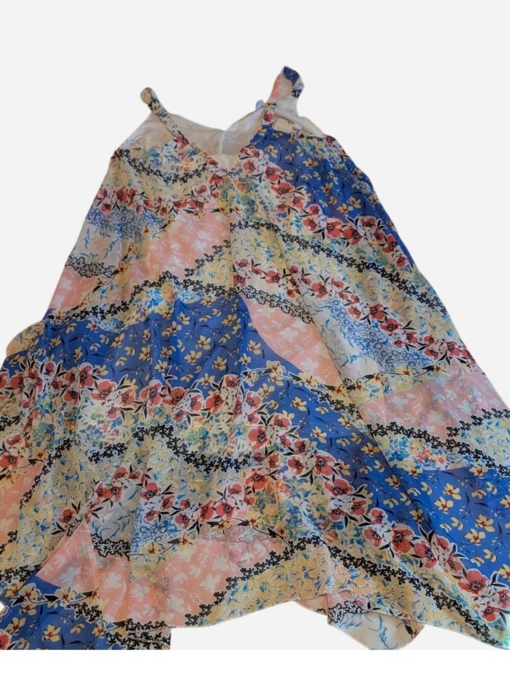 Floral Patchwork Maxi Dress - Picture 15 of 15